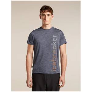 Icebreaker Merino Blend 125 Cool-Lite Sphere SS Tee IB Vertical Размер: XL / Цвят: сив
