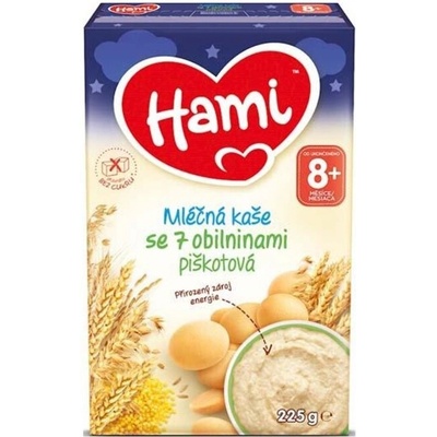 Hami mliečna so 7 obilninami piškótová 225 g