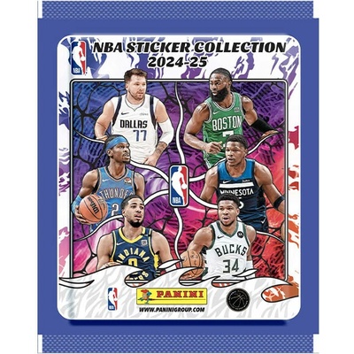 Panini 2024-2025 NBA basketbalové samolepky balíček