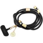 CG MOBILE GUESS CROSSBODY STRAP 4G CHARM кабел за данни Type-C - Type-C, 150cm, BLACK GUCCUCNY4GDK (GUCCUCNY4GDK)
