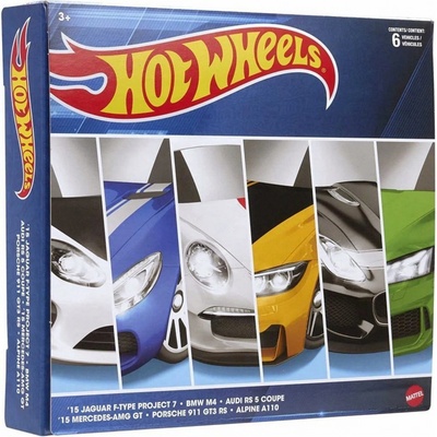 Mattel Hot Wheels Tematická Kolekce Evropští Velikáni