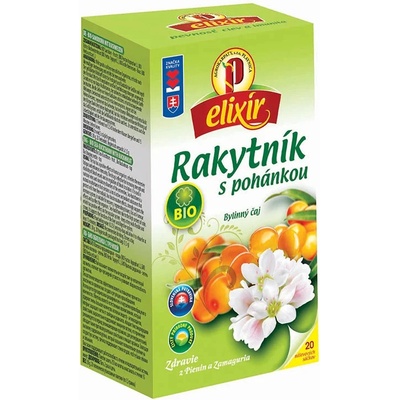 Agrokarpaty Bio Rakytník s pohánkou bylinný čaj 20 x 1,5 g