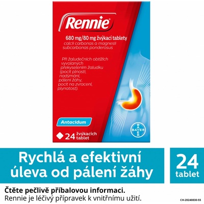RENNIE POR 680MG/80MG TBL MND