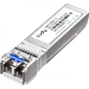 Cudy 10G SFP+ Single-Mode Optical Module, SM10GSA-10 1.0 мрежов трансивърен модул Оптично влакно 10000 Мбит/с SFP+ 1310 nm (SM10GSA-10)