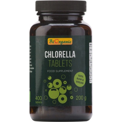 Biorganic Chlorella 200 g 400 tabliet