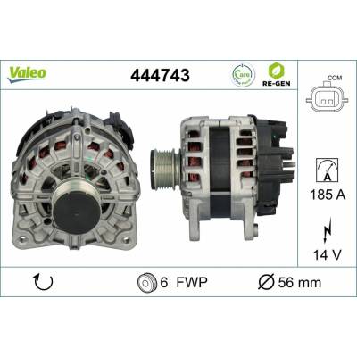 Generátor VALEO 444743
