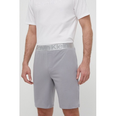 Calvin Klein Underwear Късо долнище на пижама Calvin Klein Underwear мъжко в сиво с изчистен дизайн 000NM2267E (000NM2267E)