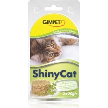 Gimborn GimCat ShinyCat tuniak a mačacia tráva 2 x 70 g