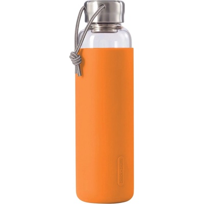 black+blum Бутилка за вода 600 мл, оранжева, стъкло, Black+Blum (BBGRWBM003)