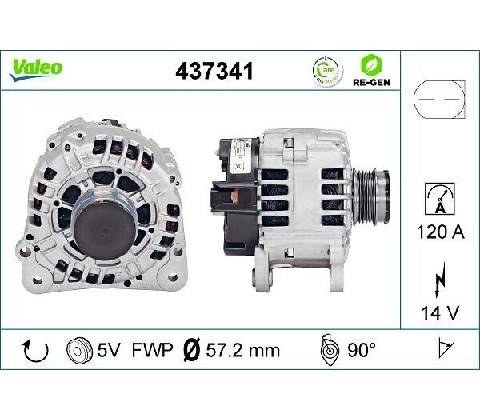 VALEO Generátor 437341