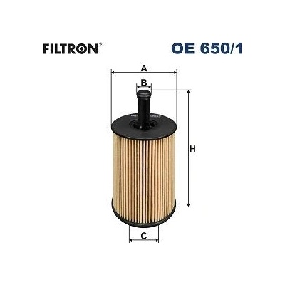 Olejový filter FILTRON OE 650/1