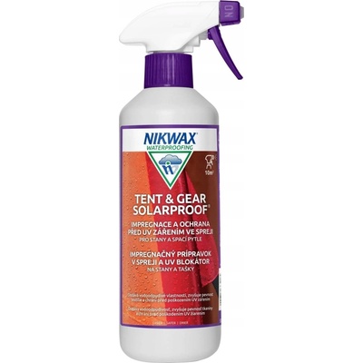 Nikwax Tent and Gear Solar Proof 500 ml