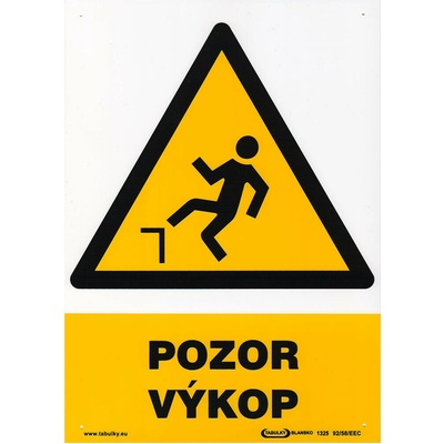 tabulka - POZOR VÝKOP 210x297mm (A4) PH