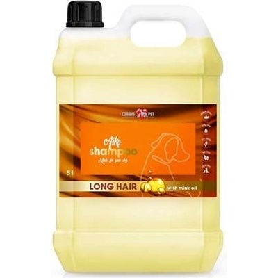 Cobbys Pet Aiko LONG HAIR SHAMPOO WITH MINK OIL 5L