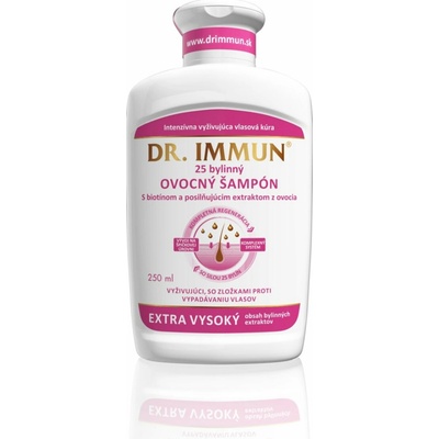 Dr. Immun Ovocný šampón 25 bylinný 250 ml