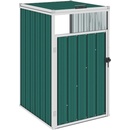 VidaXL Ocelový 72 x 81 x 121 cm zelený