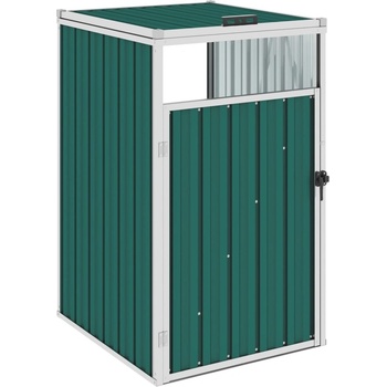 VidaXL Ocelový 72 x 81 x 121 cm zelený