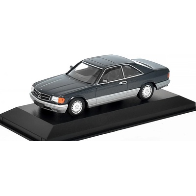 MAXICHAMPS Minichamps Mercedes-Benz 560SEC C126 S-Class 1986 černá 1:43