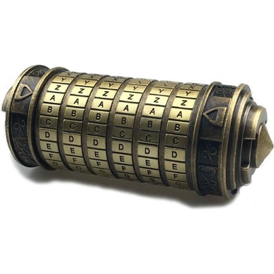 Adarčeky Cryptex Leonardo da Vinci kovový