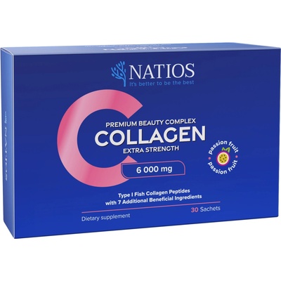 Natios Collagen Premium Beauty Complex Komplex pre krásu 6 000 mg 30 sáčkov