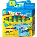 Creatoys Fixy na textil 6 barev