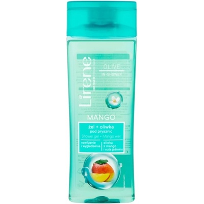 Lirene Shower Olive sprchový gél s hydratačným účinkom Mango Wax 250 ml