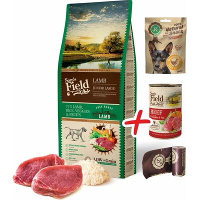 Sam's Field Low Grain Junior Large Lamb 13 kg
