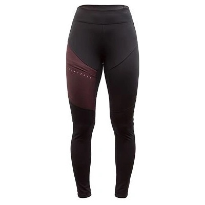 FT WOMEN'S CROSS POINT PANTS TRUE BLACK/PORT RED