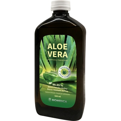Biodemica Aloe vera šťáva 99,5% 0,5 l