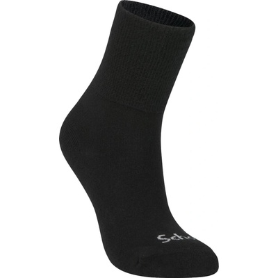 Scholl Teplé bavlnené ponožky WARM REGULAR čierna biela
