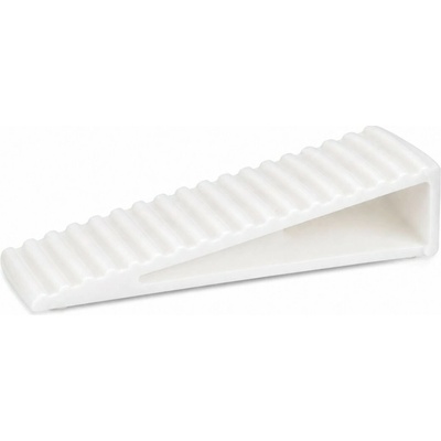 Walteco dveřní klín 155x50x19mm plast bílý 2 ks
