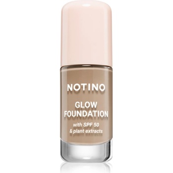 Notino Foundation Glow foundation with SPF 50 & plant extracts озаряващ фон дьо тен SPF 50 03 Light Warm 30ml