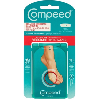 Compeed Náplasti na pľuzgiere malé 6 ks