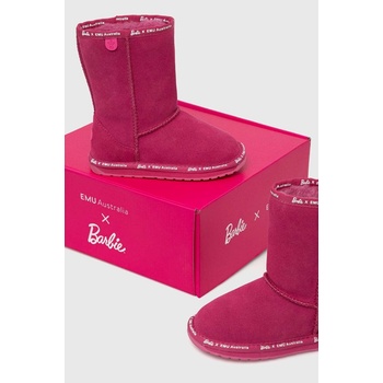 Emu Australia Детски велурени апрески Emu Australia Barbie? Wallaby Lo (K12903.Barbie.Wallaby.)