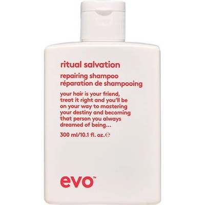EVO Repair Ritual Salvation posilňujúci šampón pre poškodené a farbené vlasy 300 ml