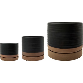 House Doctor Саксии Astu с подложки черно-бежови 3 бр (262321710)