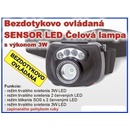 Čelovky Sensor LED Headlight 3W