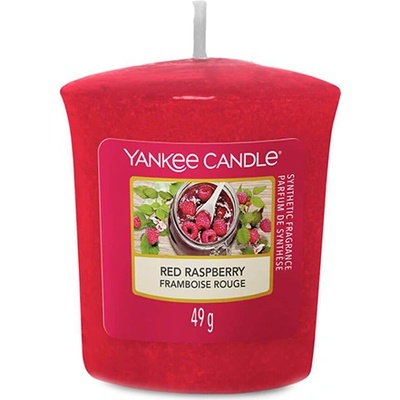 Yankee Candle Red Raspberry вотивна свещ 49гр. унисекс 1 бр