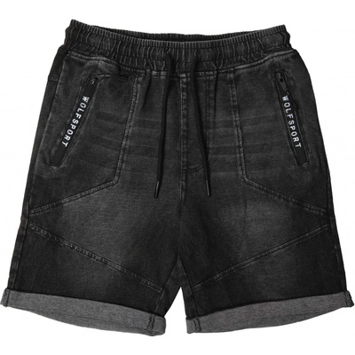 Wolf chlapecké riflové kraťasy T2234 černá