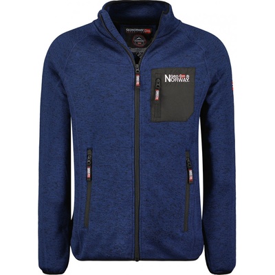 GEOGRAPHICAL Norway mikina TITLE MEN zip tmavě modrá