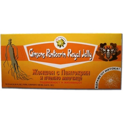 Harbin Yekong Ženšen Pantocrin Royal Jelly 10 x 10 ml