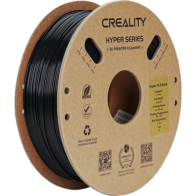 Creality Hyper PLA 1,75 mm 1 kg čierna