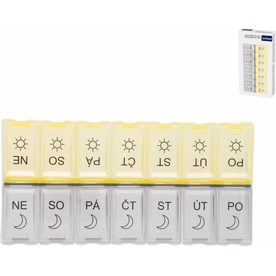 Orion Organizér na léky týdenní 2 sekce