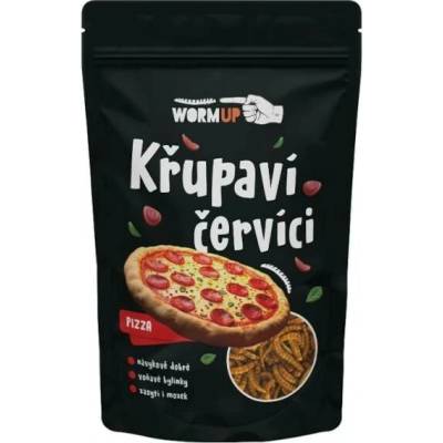 WormUP sušení červíci Pizza 20 g