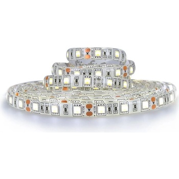Solight 300 x LED 5050 pás 5m, studený biely, 12V, 72W, 6A; vodeodolný WM604