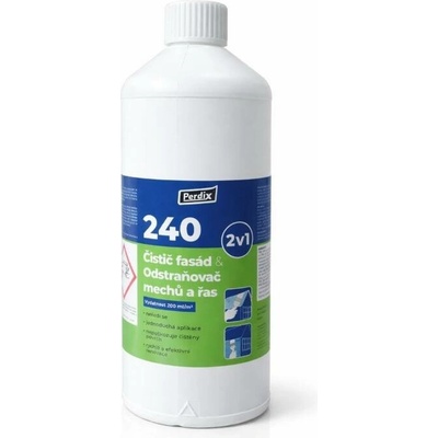 Čistič fasád & Odstraňovač mechů a řas PERDIX, 2 v 1 - 1kg