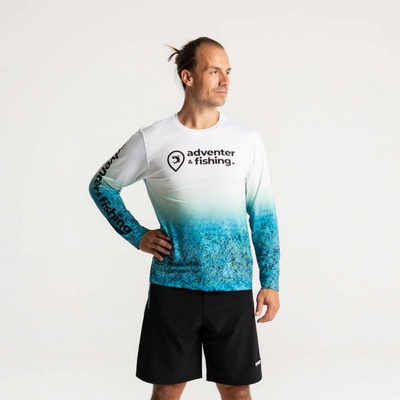 Adventer & Fishing tričko UV Shirt Bluefin Trevally