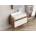 Inter Ceramic Конзолен PVC шкаф ICP 4540-80, Inter Ceramic, без умивалник, 80x40x45см (4540-80)
