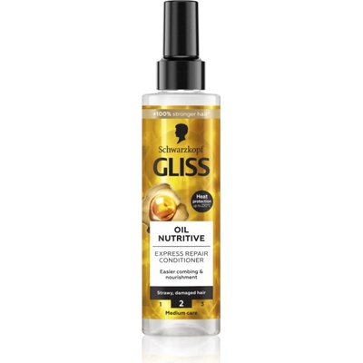Schwarzkopf Gliss Oil Nutritive регенериращ балсам за непокорна коса 200ml