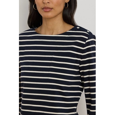 Lauren Ralph Lauren Памучна блуза с дълги ръкави Lauren Ralph Lauren (200980155)